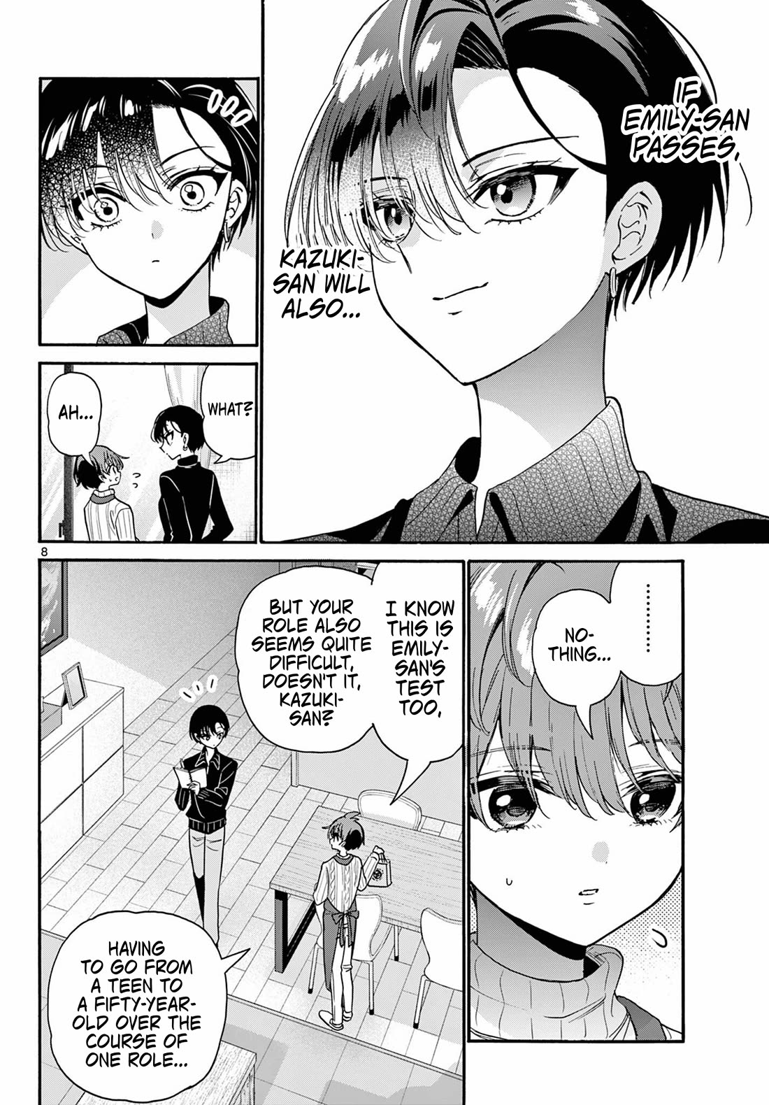 Mikadono Sanshimai wa Angai, Choroi Chapter 199 page 8 - Chapter 199