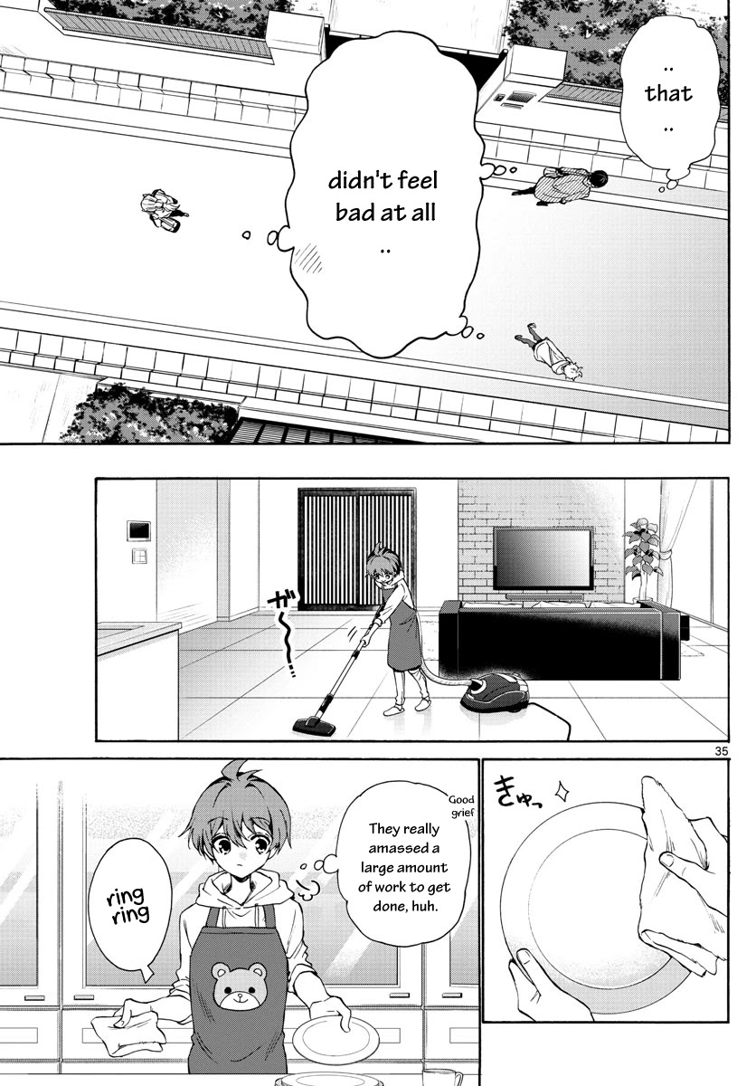 Mikadono Sanshimai wa Angai, Choroi Chapter 2 page 35 - Chapter 2: Prodigies and the ordinary.