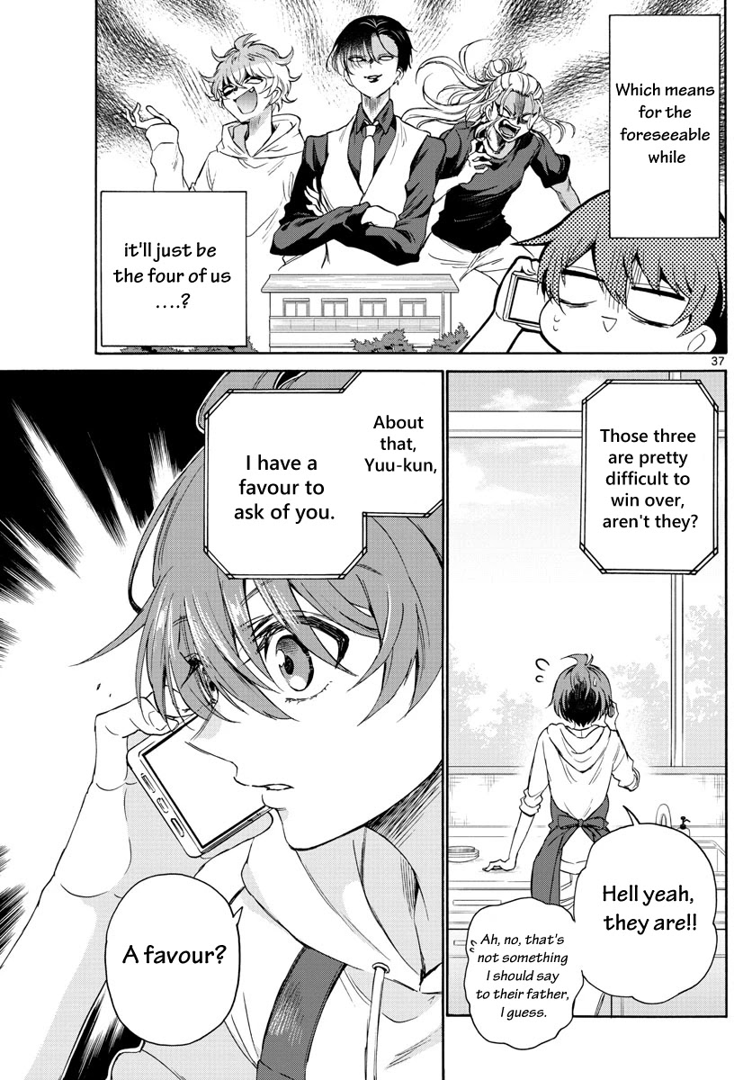 Mikadono Sanshimai wa Angai, Choroi Chapter 2 page 37 - Chapter 2: Prodigies and the ordinary.