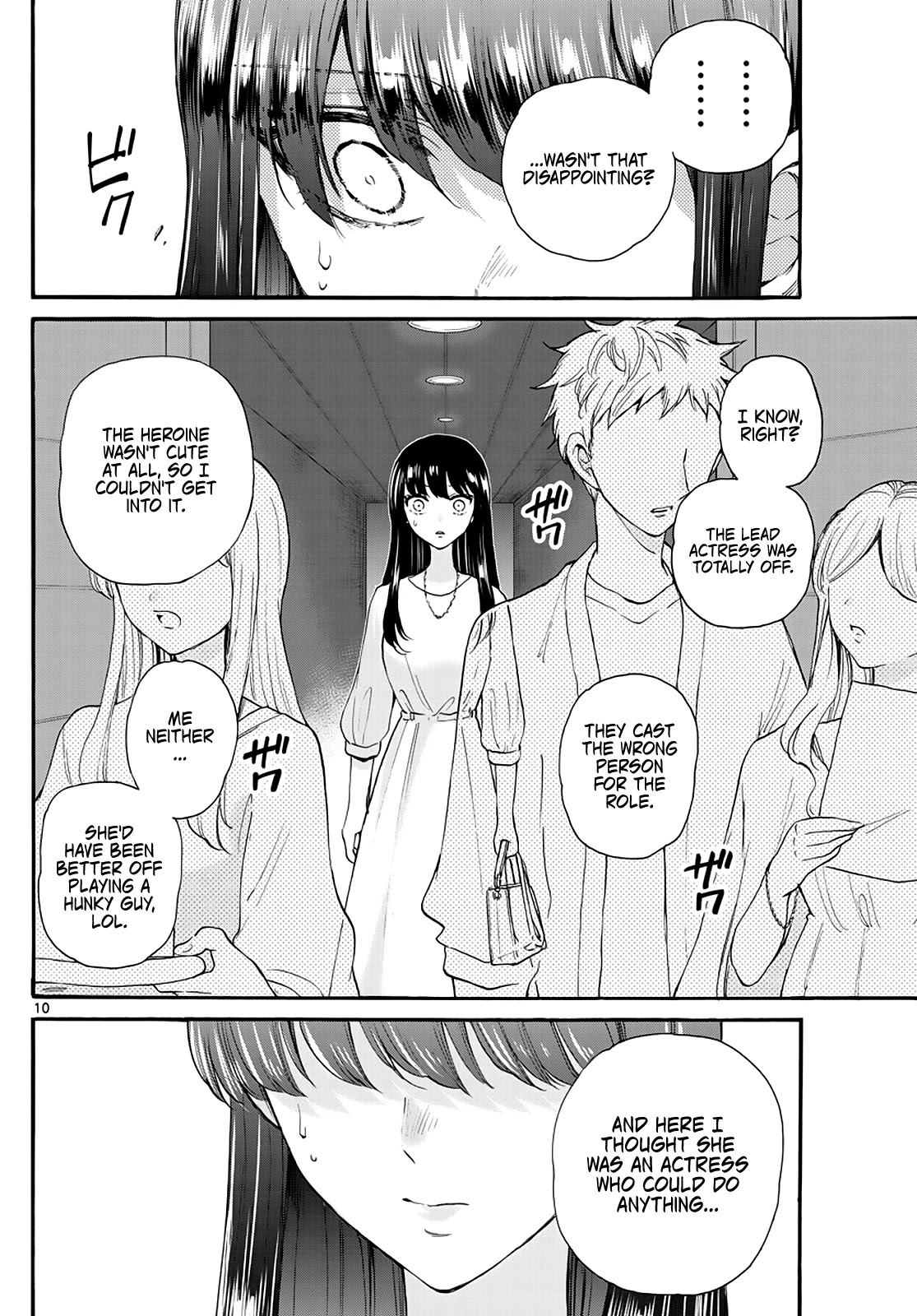 Mikadono Sanshimai wa Angai, Choroi Chapter 20 page 10 - Chapter 20: It's hard to be the heroine?
