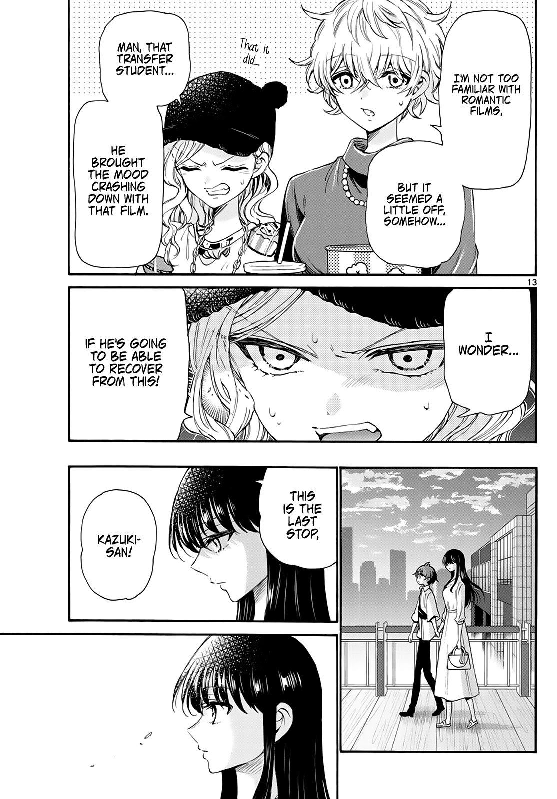 Mikadono Sanshimai wa Angai, Choroi Chapter 20 page 13 - Chapter 20: It's hard to be the heroine?