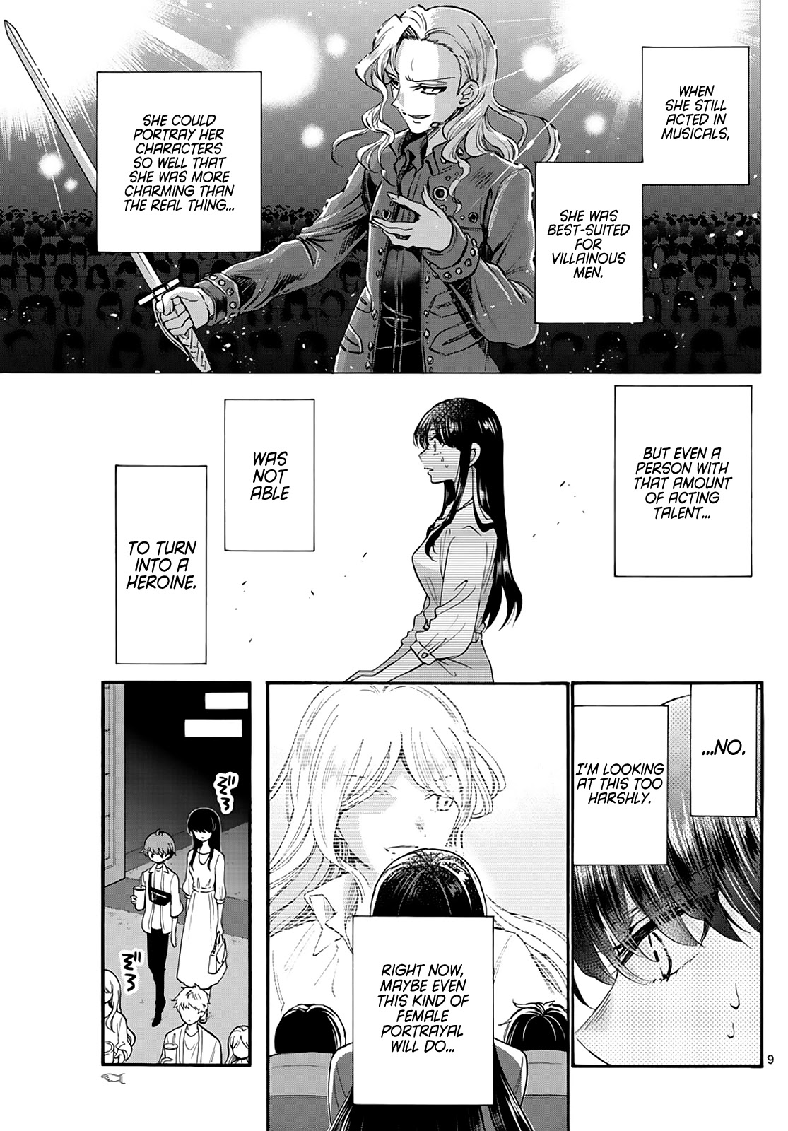 Mikadono Sanshimai wa Angai, Choroi Chapter 20 page 9 - Chapter 20: It's hard to be the heroine?
