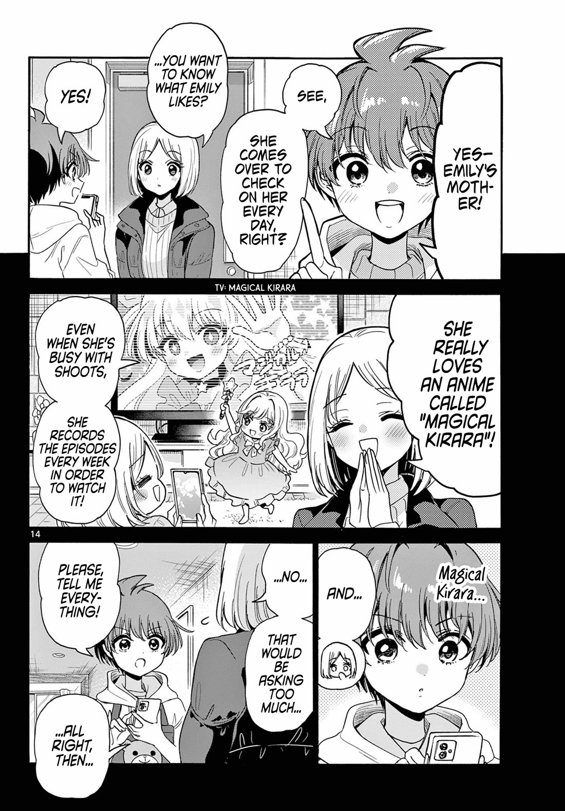 Mikadono Sanshimai wa Angai, Choroi Chapter 200 page 14 - Chapter 200