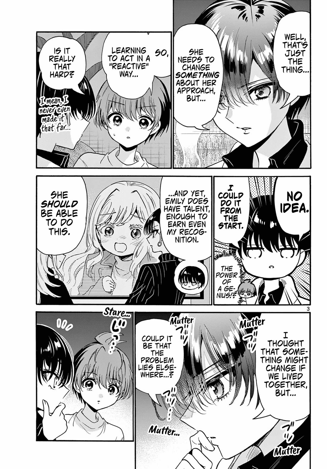 Mikadono Sanshimai wa Angai, Choroi Chapter 200 page 3 - Chapter 200