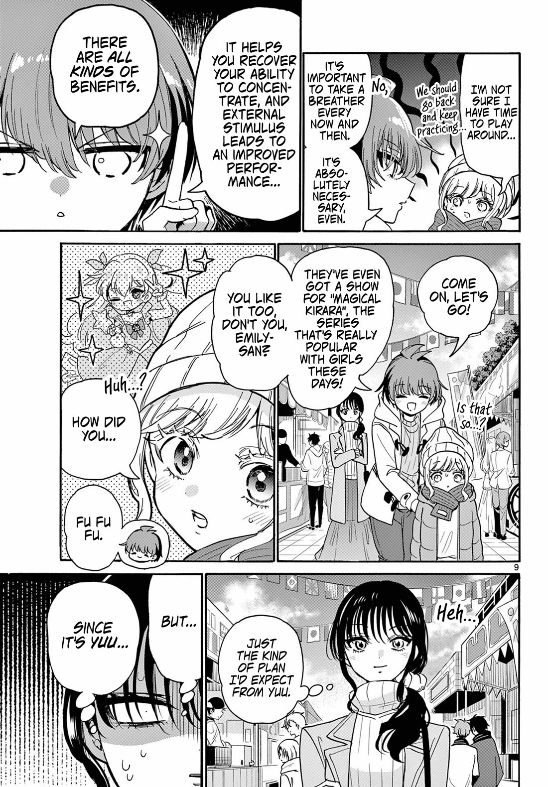 Mikadono Sanshimai wa Angai, Choroi Chapter 200 page 9 - Chapter 200