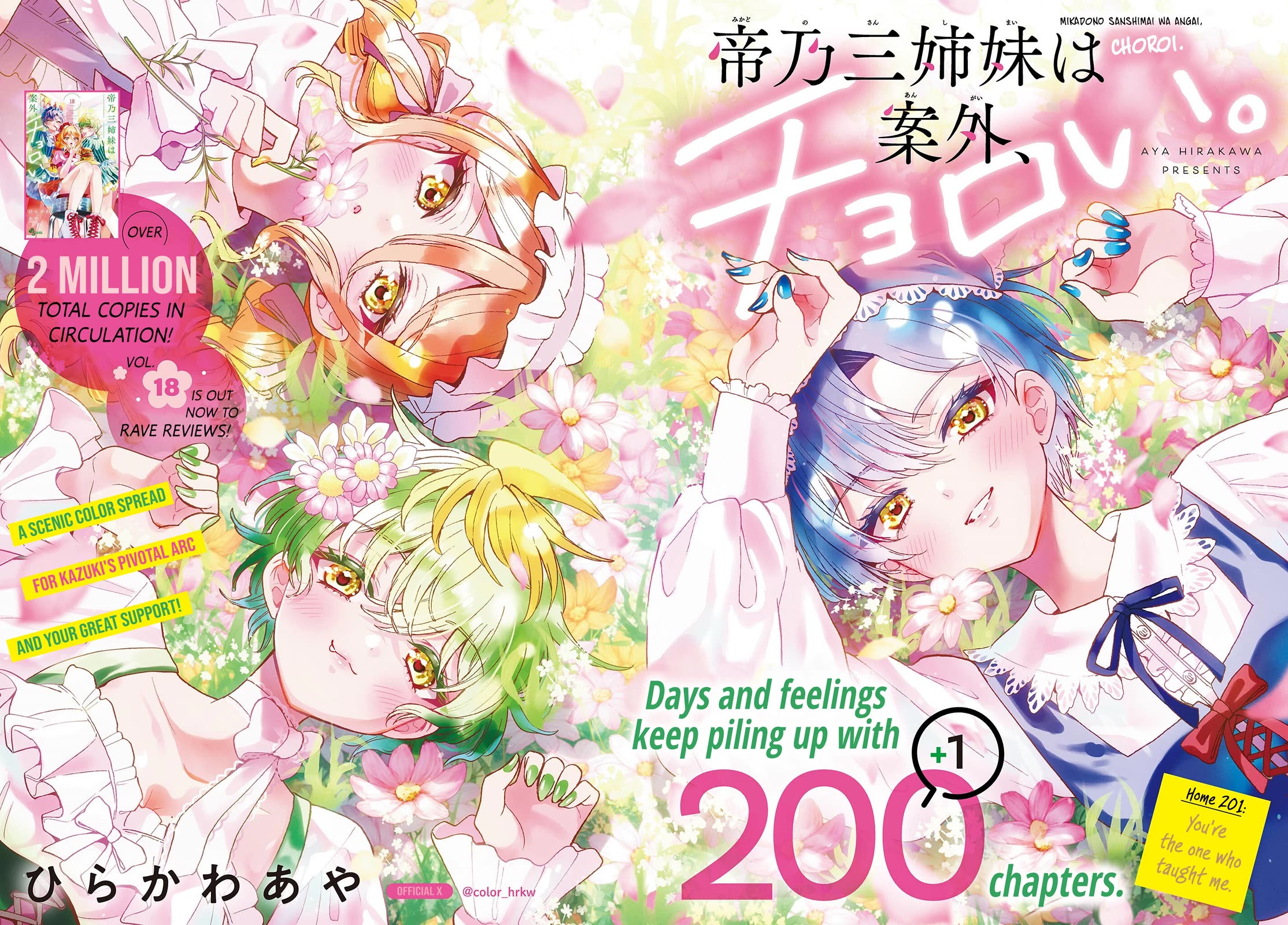 Mikadono Sanshimai wa Angai, Choroi Chapter 201 page 1 - Chapter 201