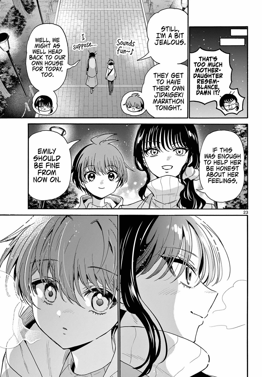 Mikadono Sanshimai wa Angai, Choroi Chapter 201 page 22 - Chapter 201