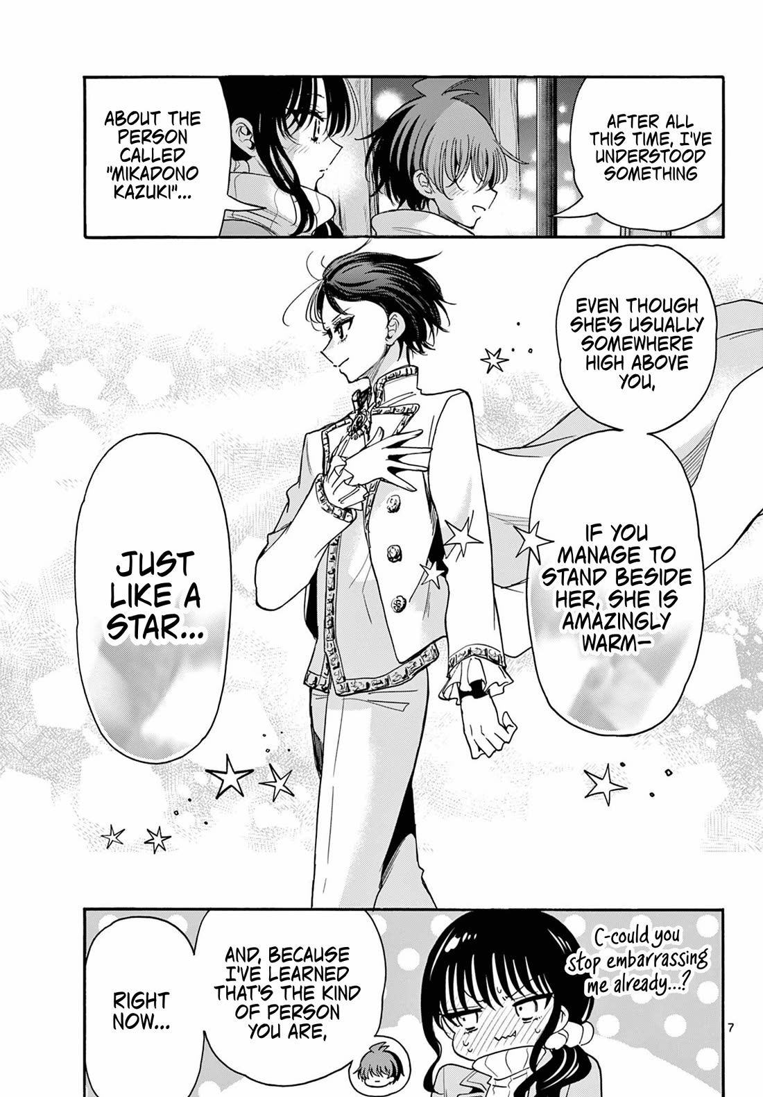 Mikadono Sanshimai wa Angai, Choroi Chapter 202 page 7 - Chapter 202