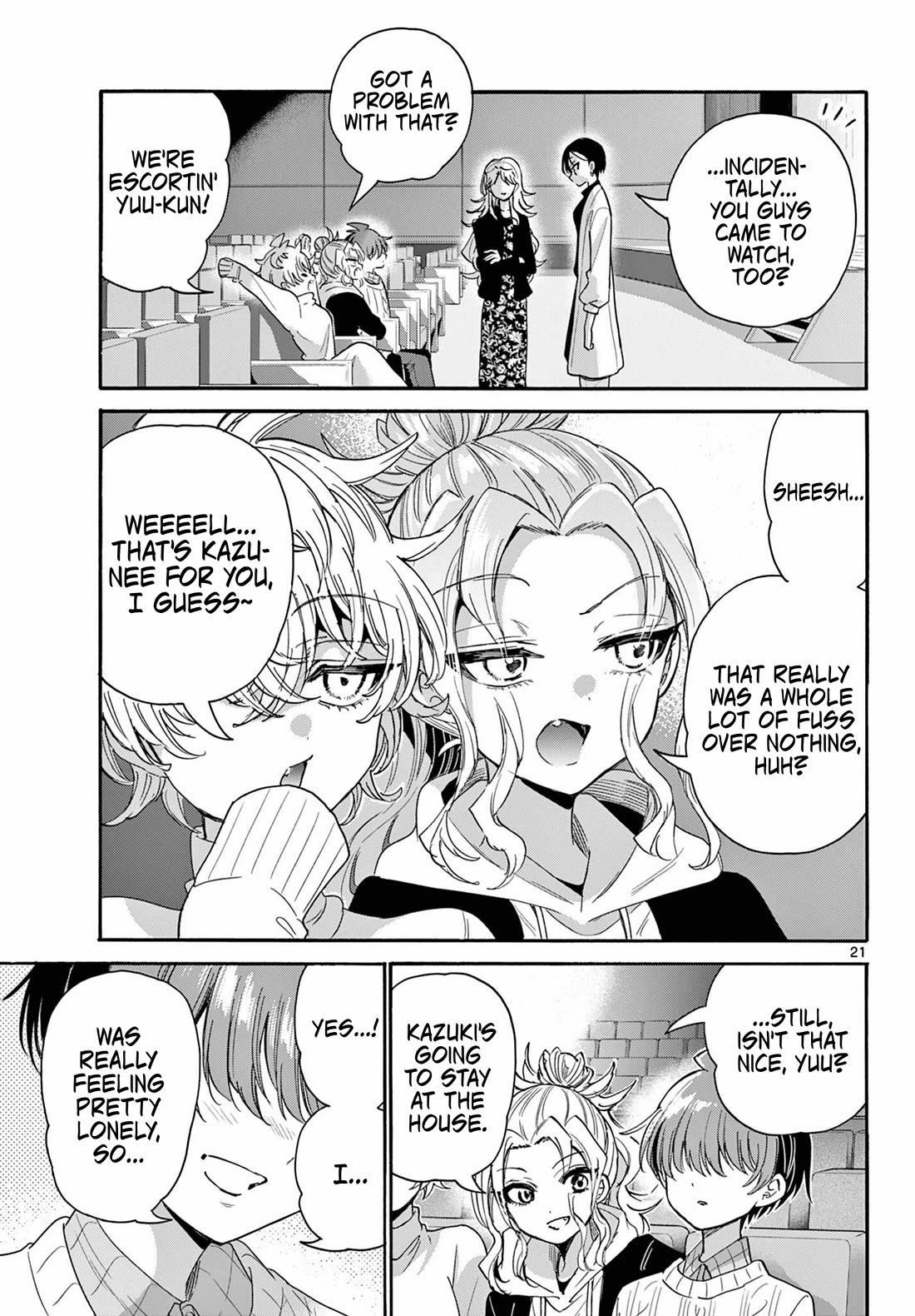 Mikadono Sanshimai wa Angai, Choroi Chapter 203 page 11 - Chapter 203