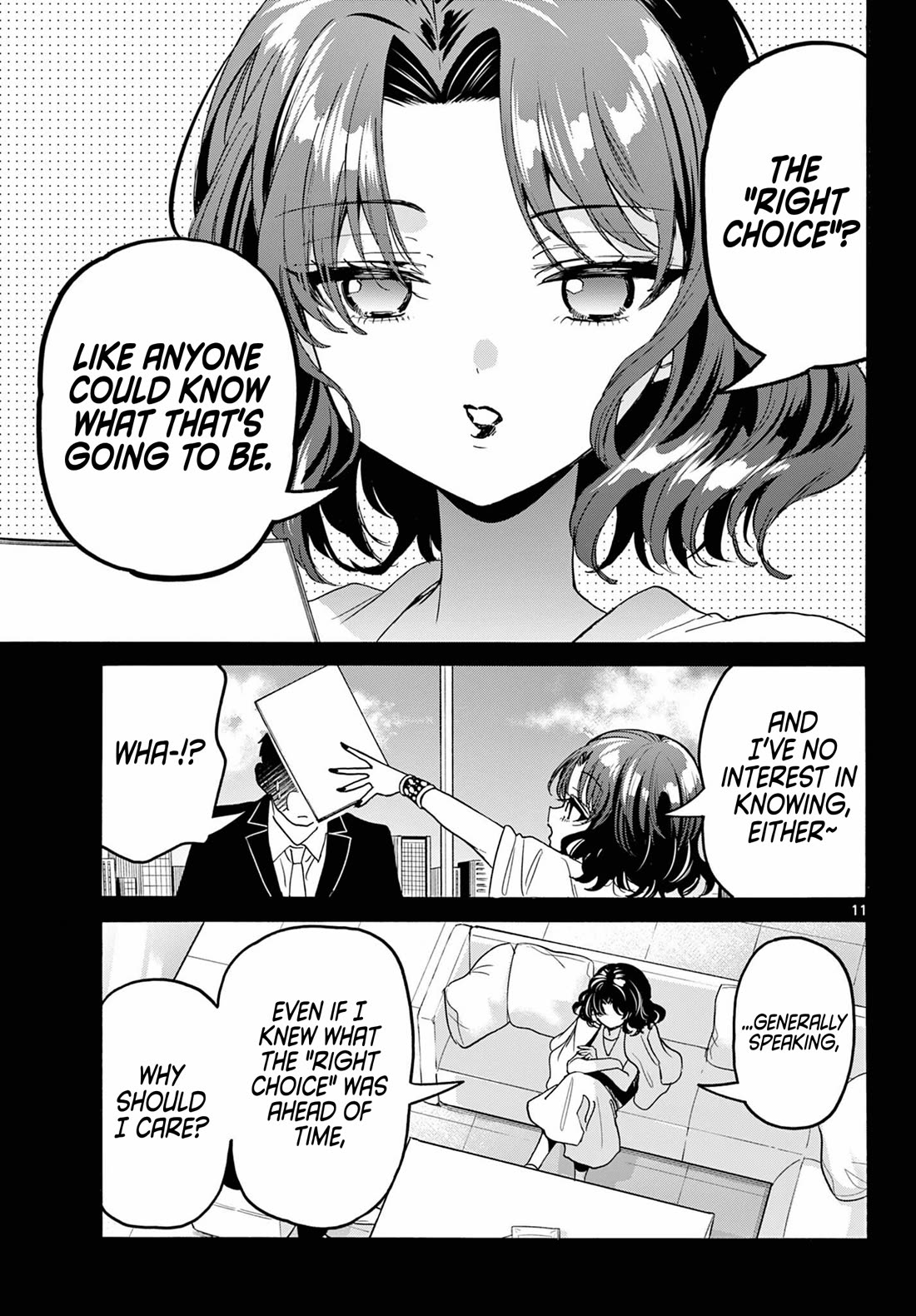 Mikadono Sanshimai wa Angai, Choroi Chapter 204 page 11 - Chapter 204