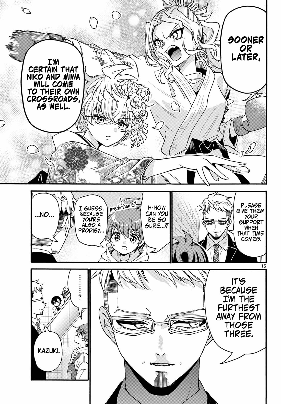 Mikadono Sanshimai wa Angai, Choroi Chapter 204 page 15 - Chapter 204