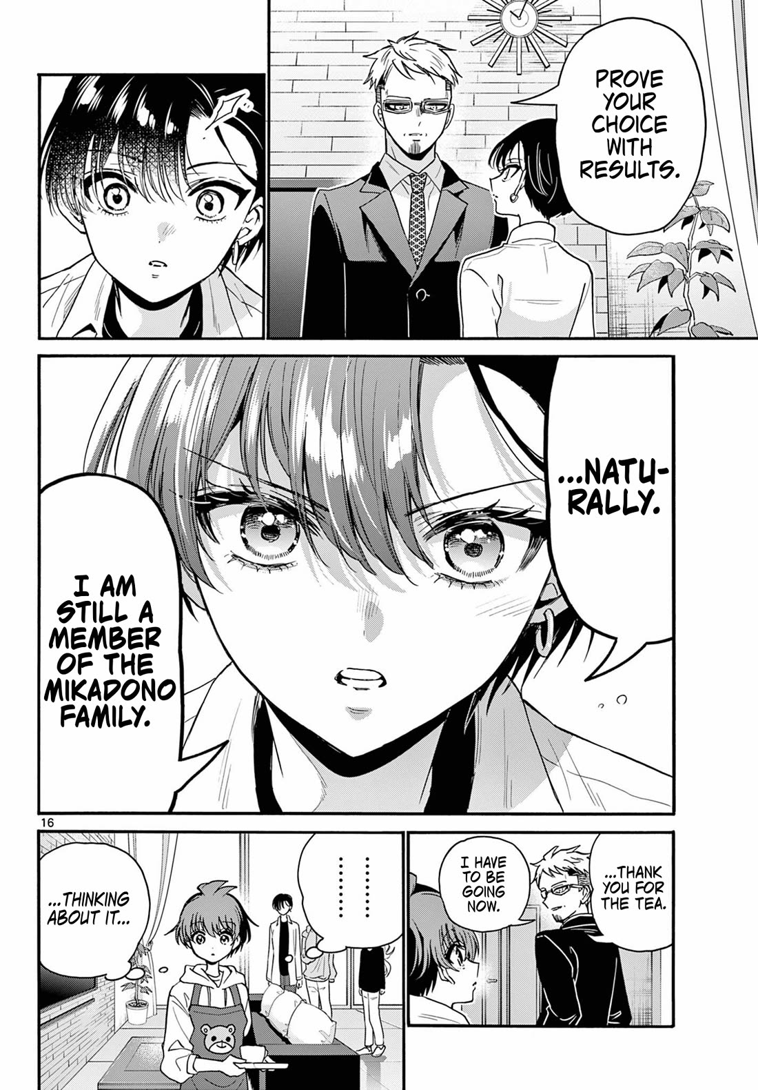 Mikadono Sanshimai wa Angai, Choroi Chapter 204 page 16 - Chapter 204