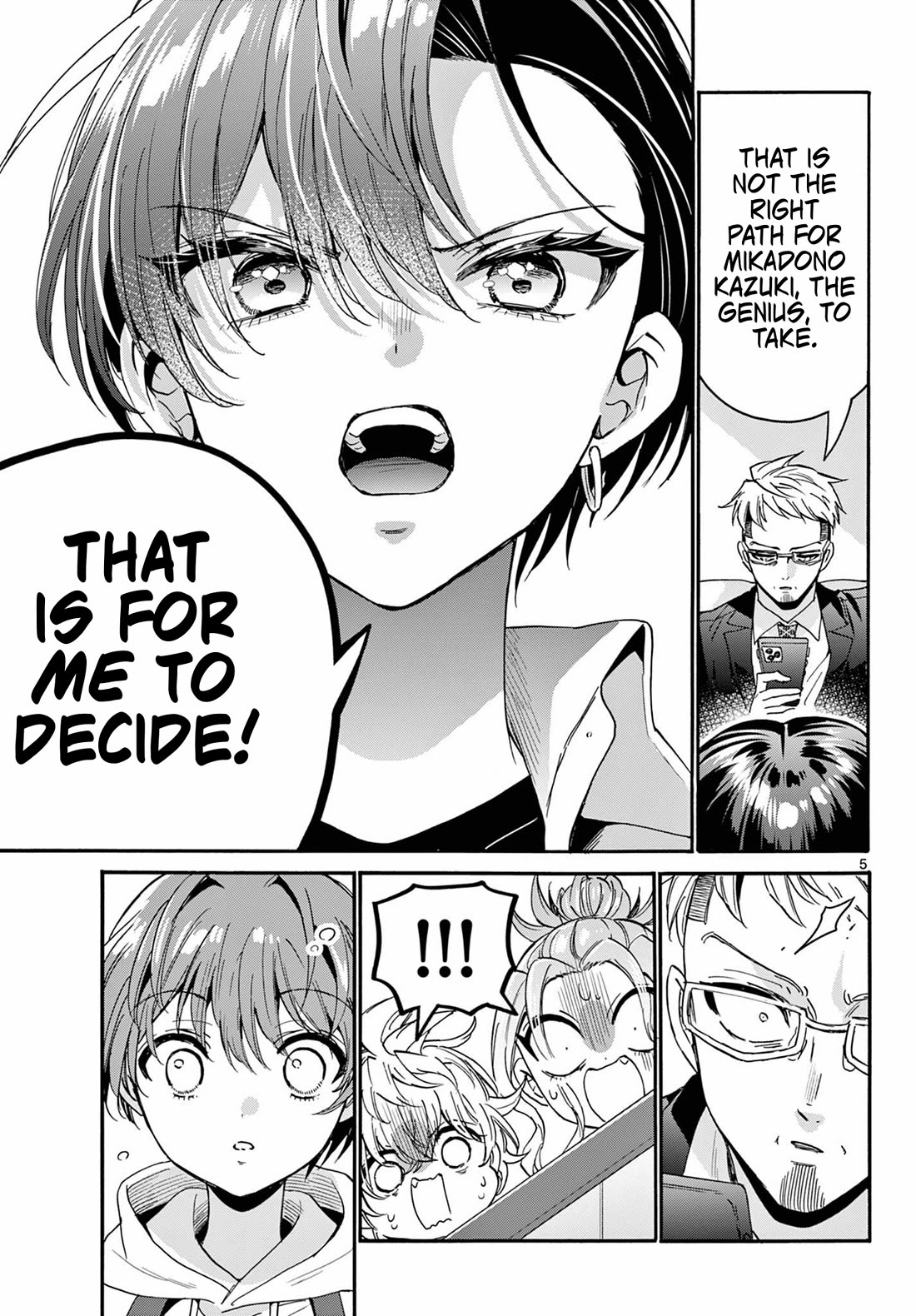Mikadono Sanshimai wa Angai, Choroi Chapter 204 page 5 - Chapter 204