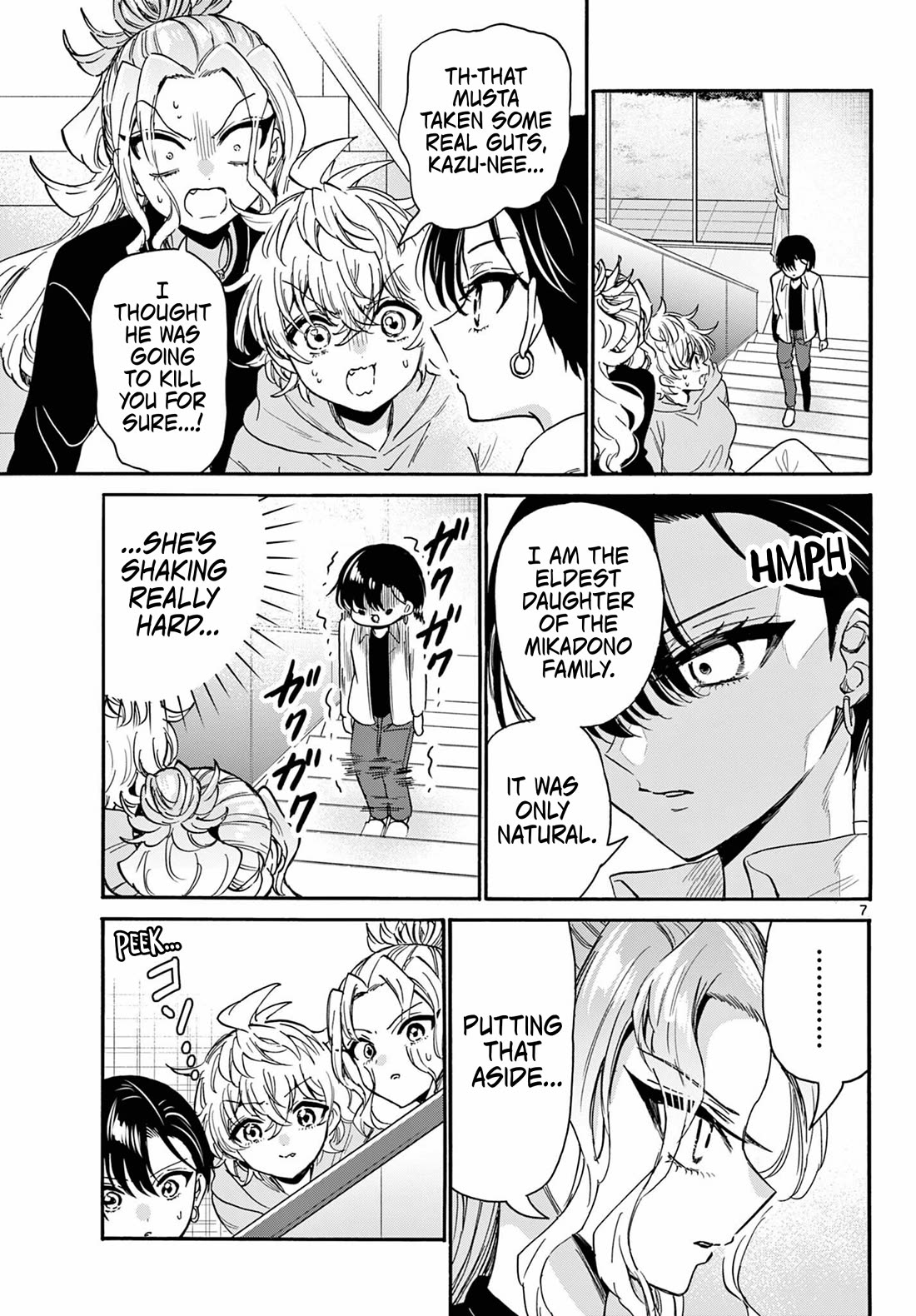 Mikadono Sanshimai wa Angai, Choroi Chapter 204 page 7 - Chapter 204