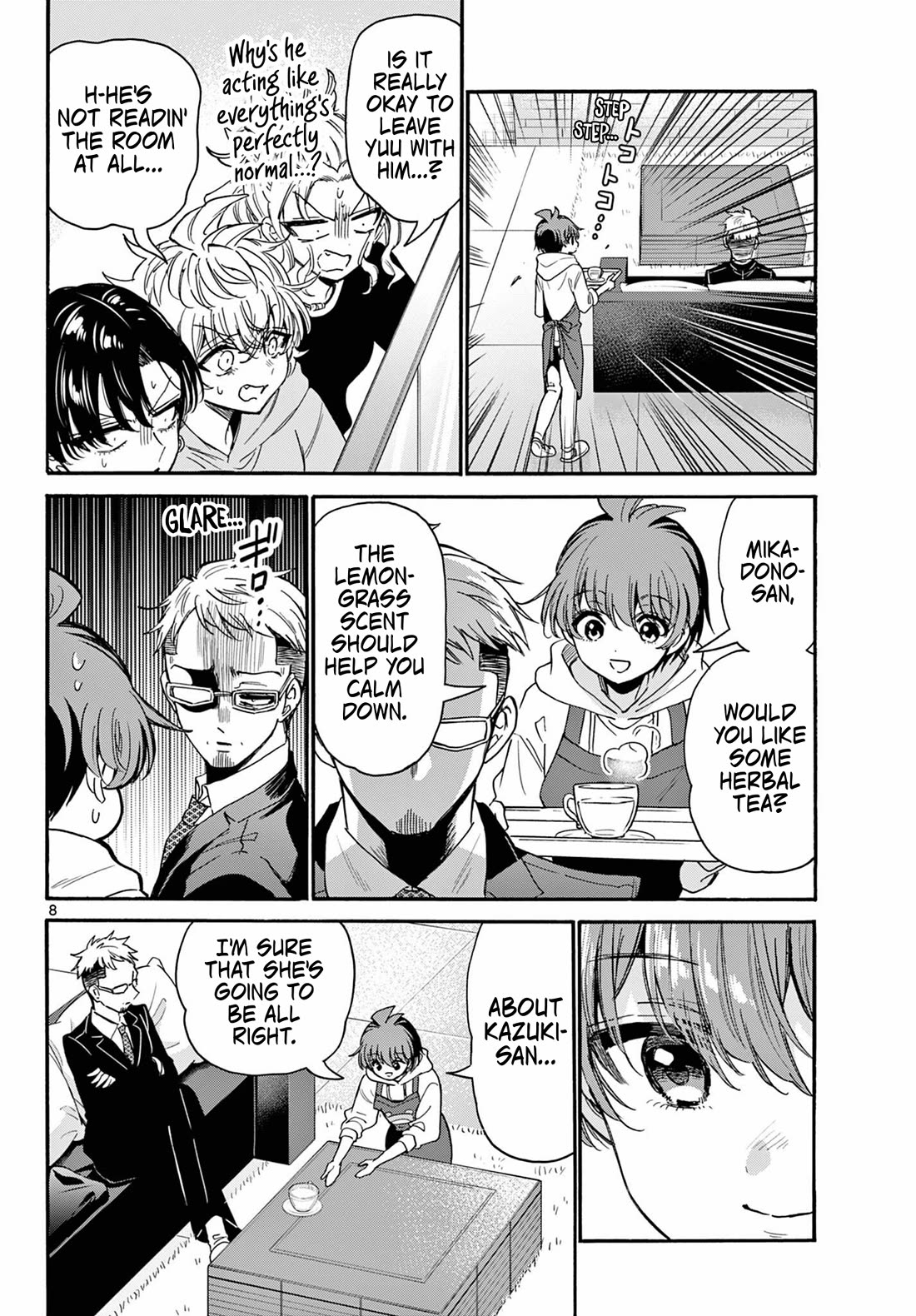 Mikadono Sanshimai wa Angai, Choroi Chapter 204 page 8 - Chapter 204