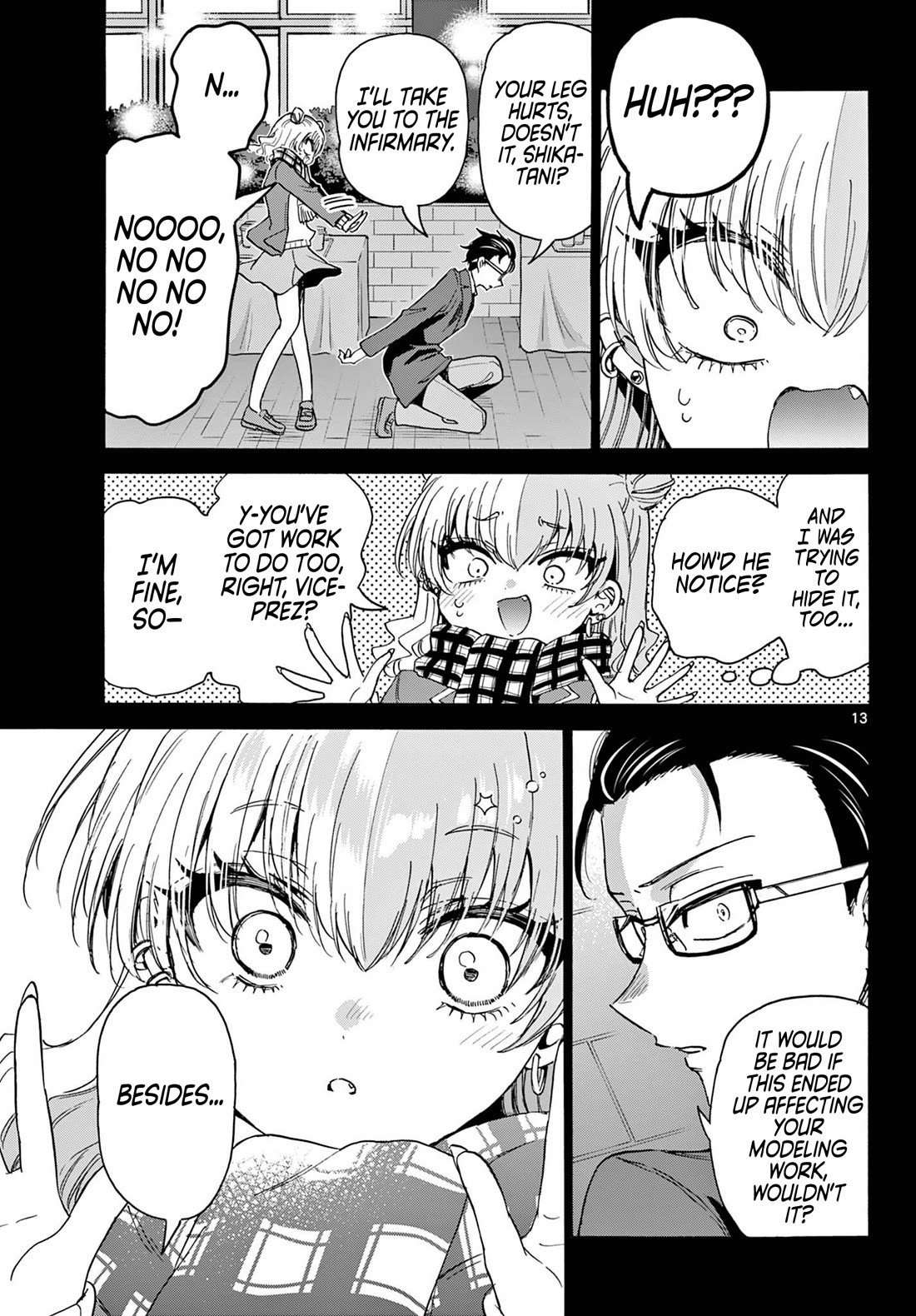Mikadono Sanshimai wa Angai, Choroi Chapter 205 page 13 - Chapter 205