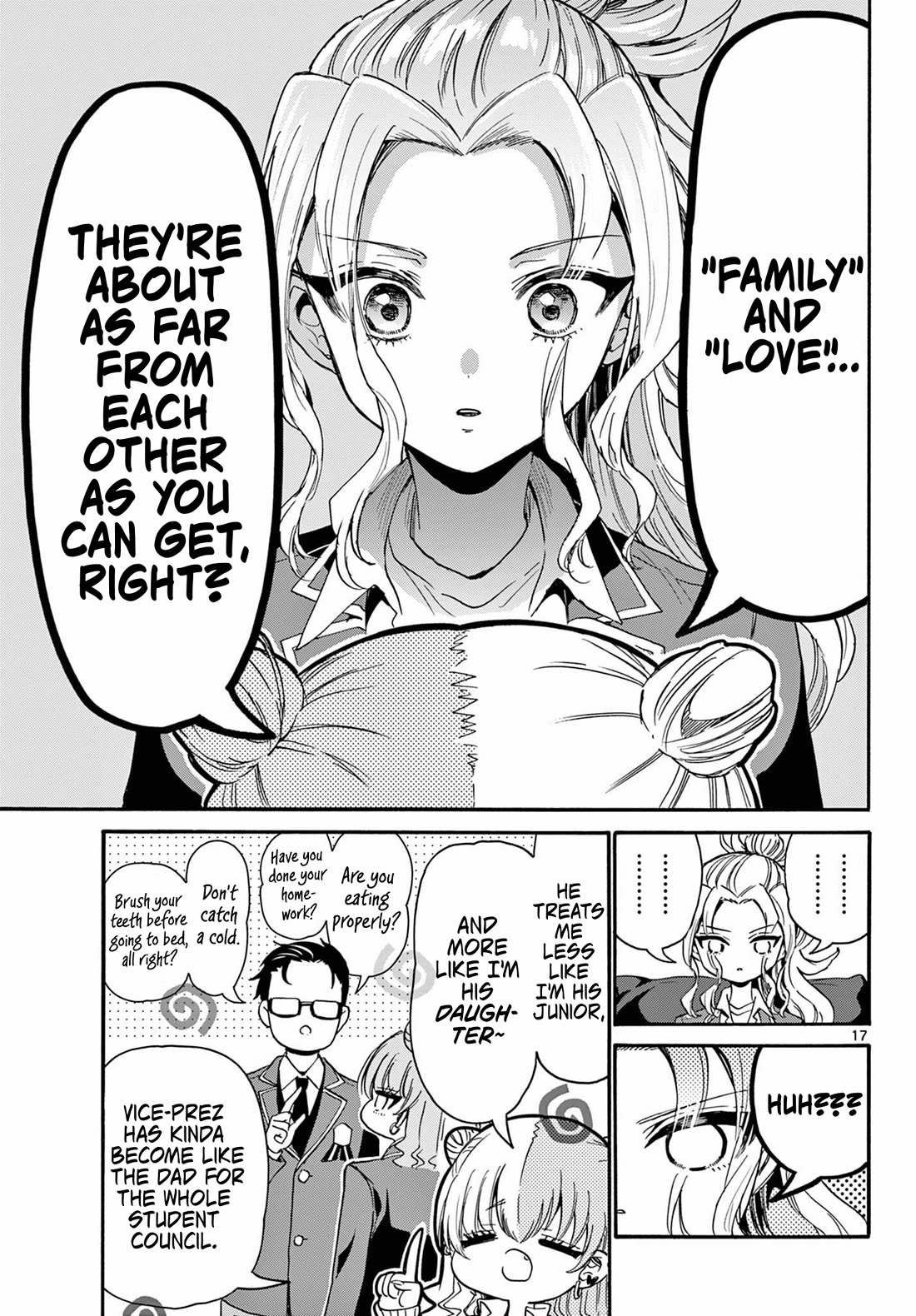 Mikadono Sanshimai wa Angai, Choroi Chapter 205 page 17 - Chapter 205