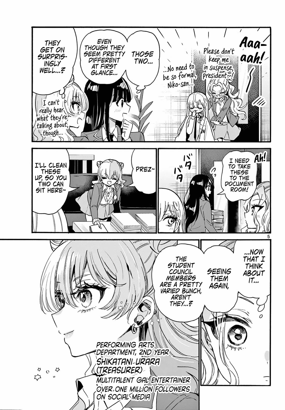 Mikadono Sanshimai wa Angai, Choroi Chapter 205 page 5 - Chapter 205