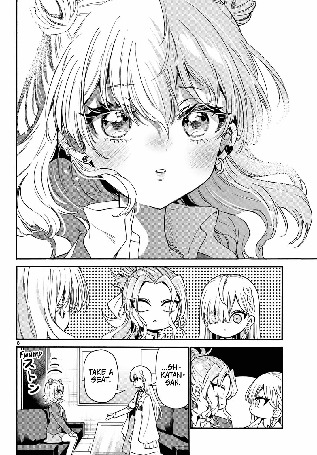 Mikadono Sanshimai wa Angai, Choroi Chapter 205 page 8 - Chapter 205