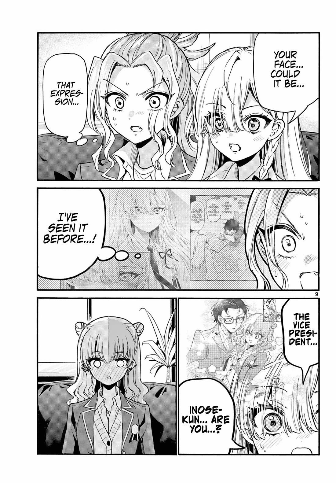 Mikadono Sanshimai wa Angai, Choroi Chapter 205 page 9 - Chapter 205
