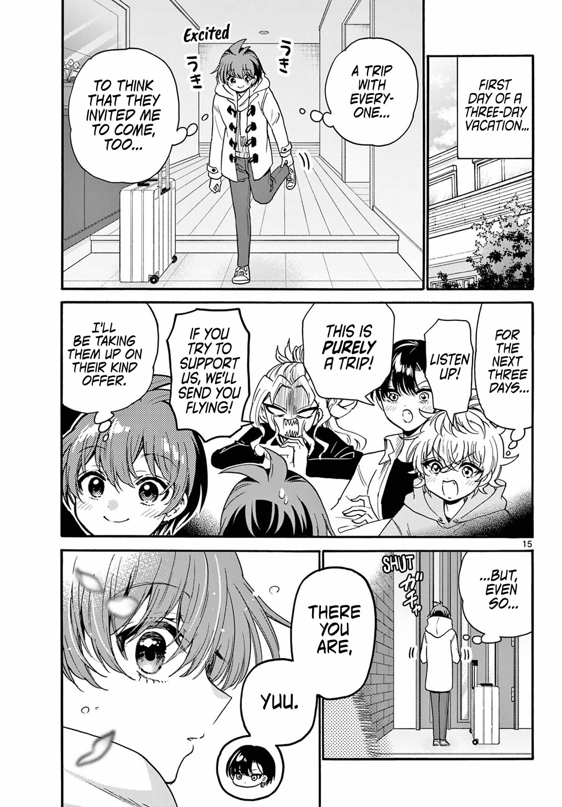 Mikadono Sanshimai wa Angai, Choroi Chapter 206 page 15 - Chapter 206