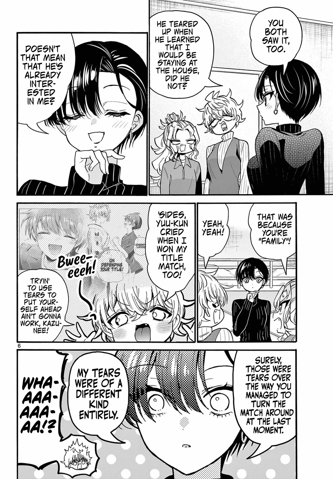 Mikadono Sanshimai wa Angai, Choroi Chapter 206 page 6 - Chapter 206