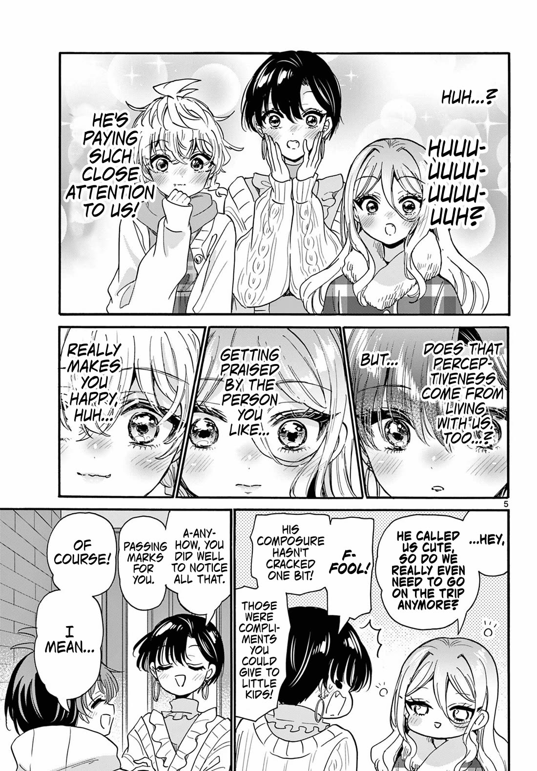 Mikadono Sanshimai wa Angai, Choroi Chapter 207 page 5 - Chapter 207