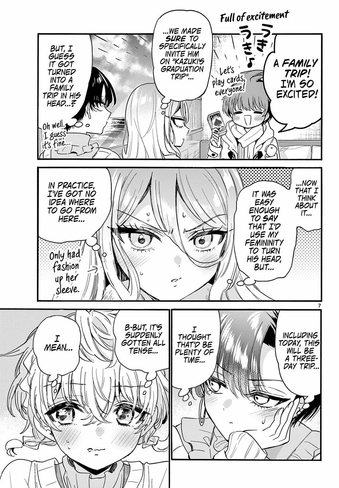 Mikadono Sanshimai wa Angai, Choroi Chapter 207 page 7 - Chapter 207