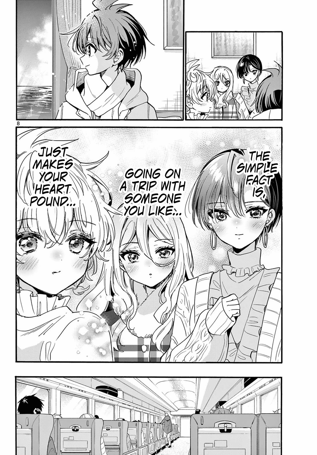 Mikadono Sanshimai wa Angai, Choroi Chapter 207 page 8 - Chapter 207