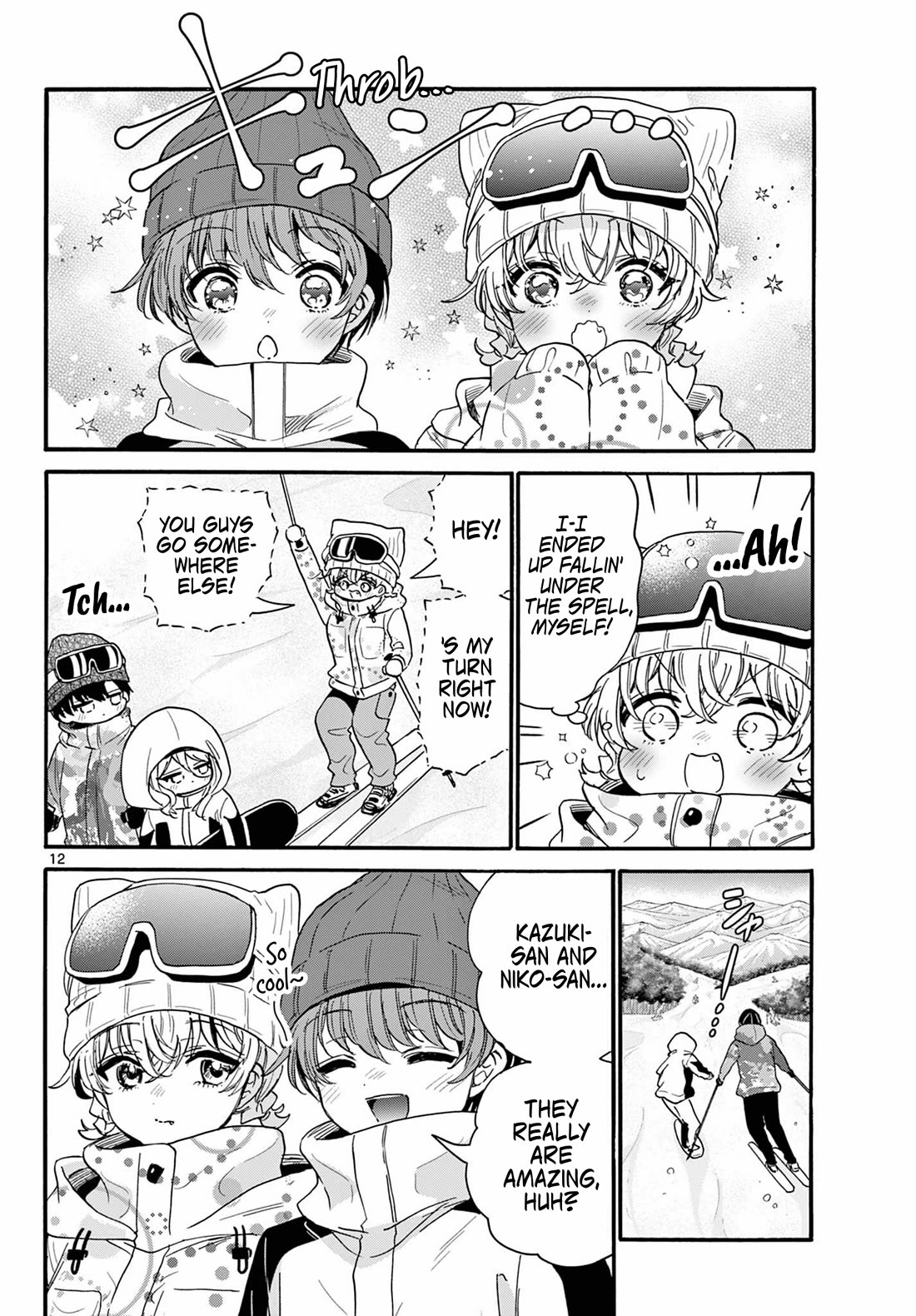 Mikadono Sanshimai wa Angai, Choroi Chapter 208 page 12 - Chapter 208