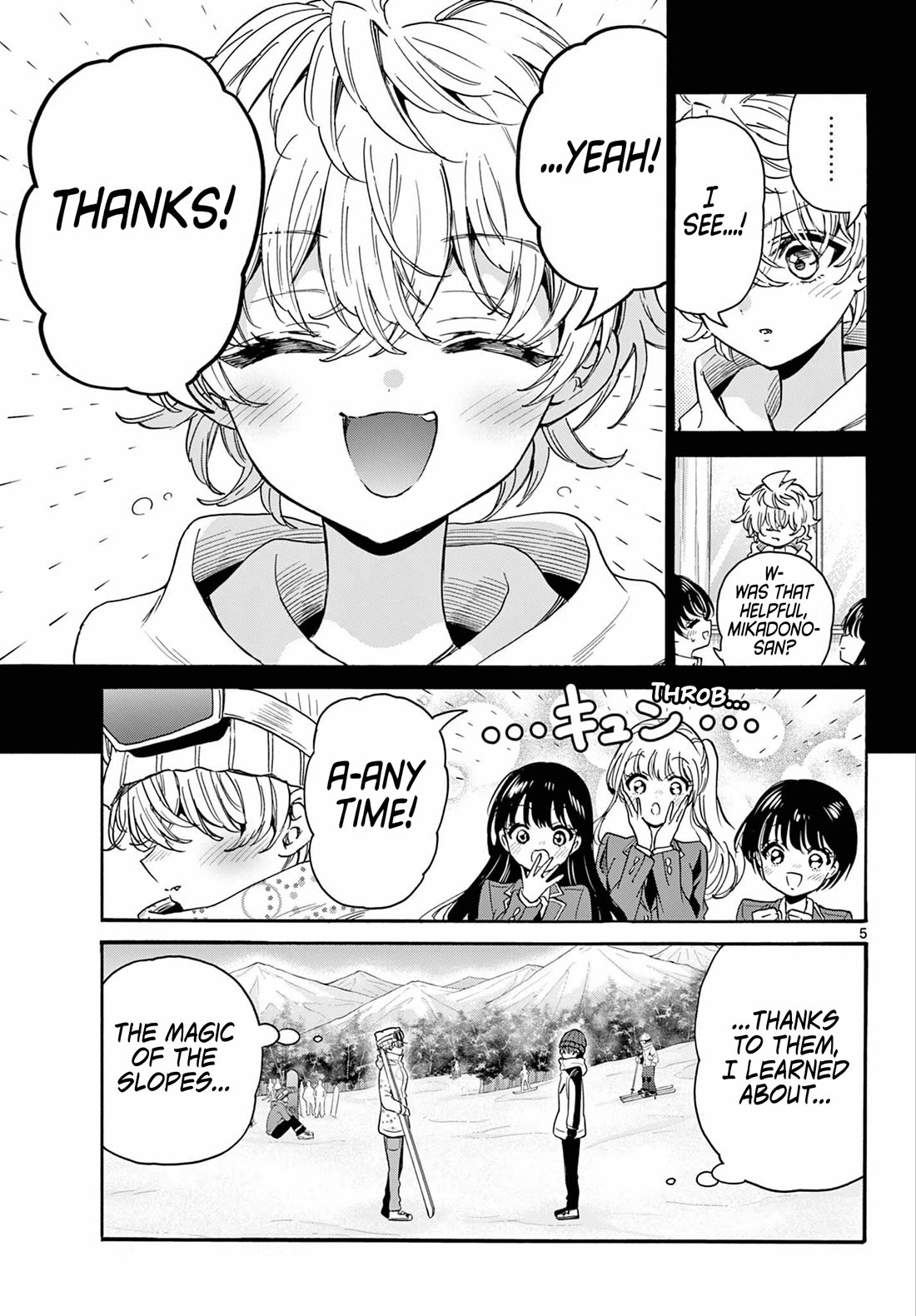 Mikadono Sanshimai wa Angai, Choroi Chapter 208 page 5 - Chapter 208
