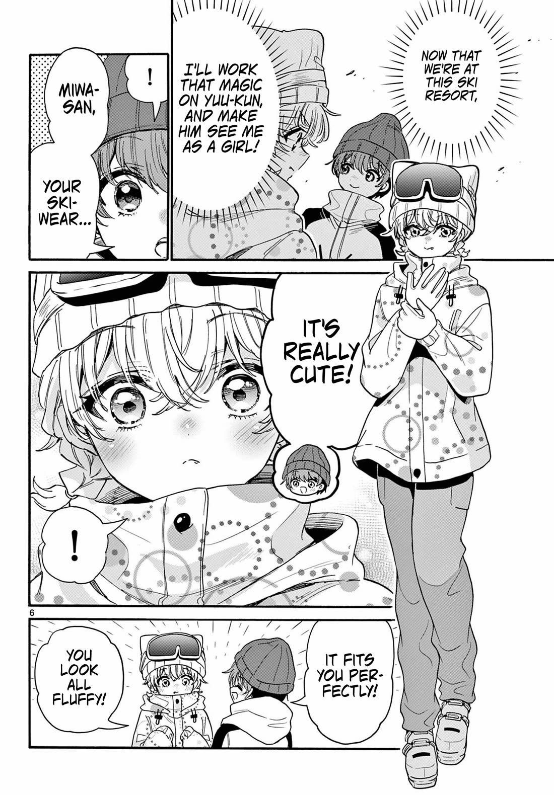 Mikadono Sanshimai wa Angai, Choroi Chapter 208 page 6 - Chapter 208
