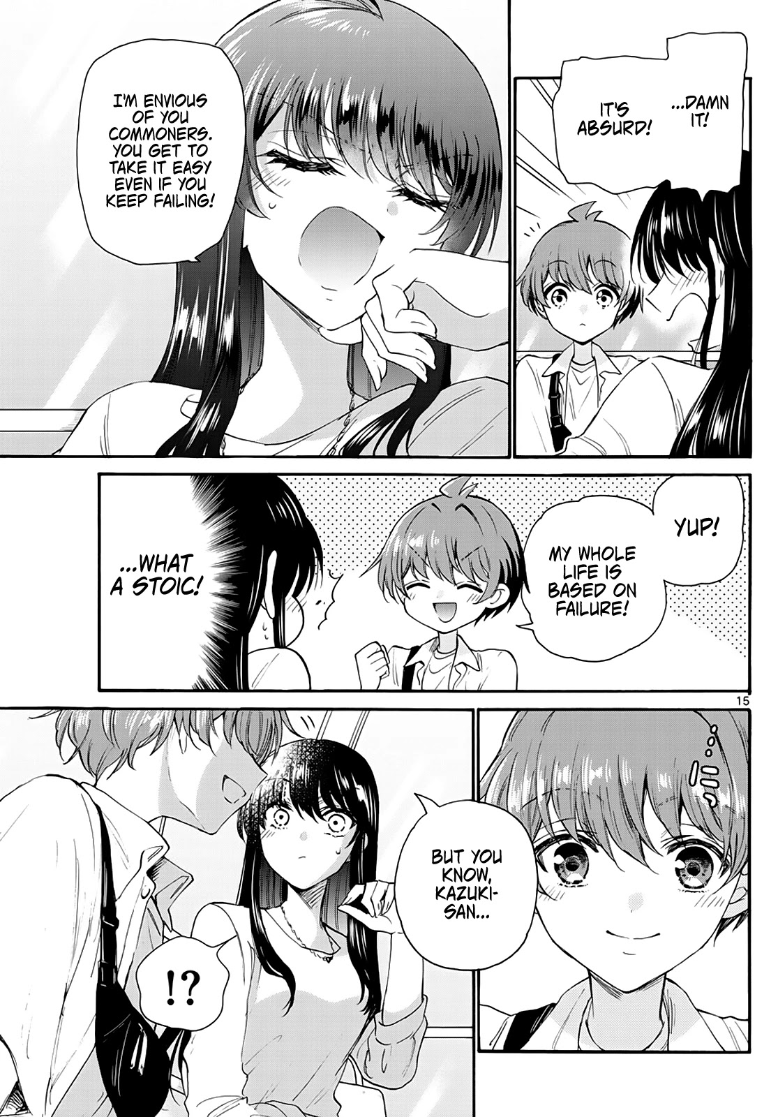 Mikadono Sanshimai wa Angai, Choroi Chapter 21 page 15 - Chapter 21: Even if you fail