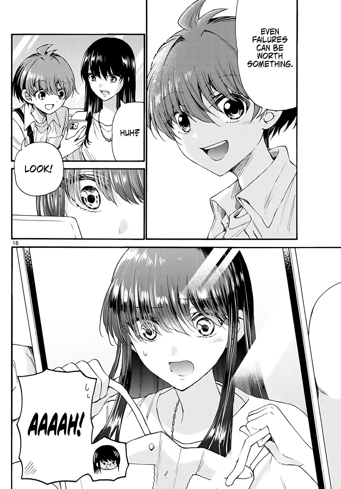 Mikadono Sanshimai wa Angai, Choroi Chapter 21 page 16 - Chapter 21: Even if you fail