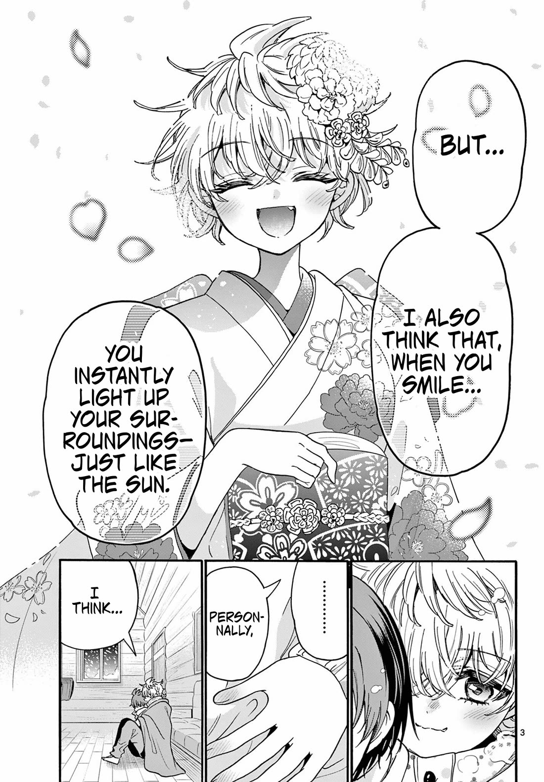 Mikadono Sanshimai wa Angai, Choroi Chapter 210 page 3 - Chapter 210