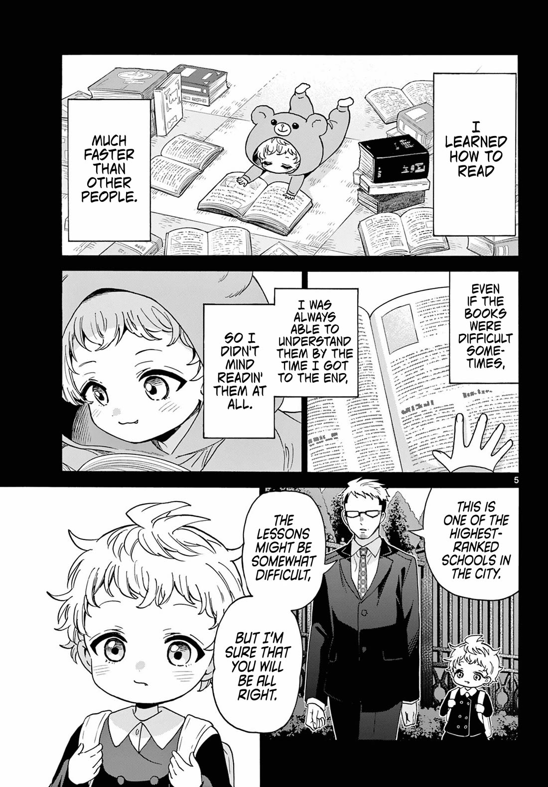 Mikadono Sanshimai wa Angai, Choroi Chapter 210 page 5 - Chapter 210