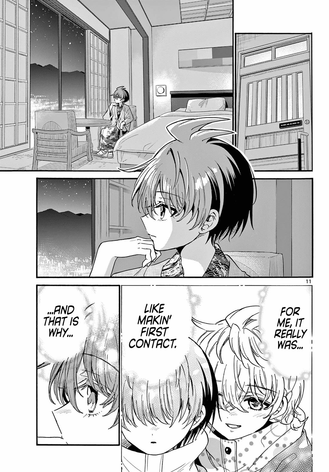Mikadono Sanshimai wa Angai, Choroi Chapter 211 page 11 - Chapter 211