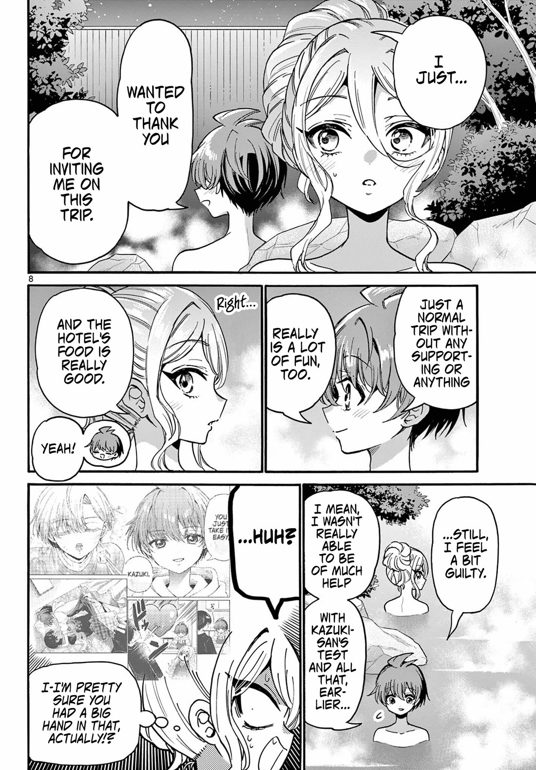 Mikadono Sanshimai wa Angai, Choroi Chapter 212 page 8 - Chapter 212