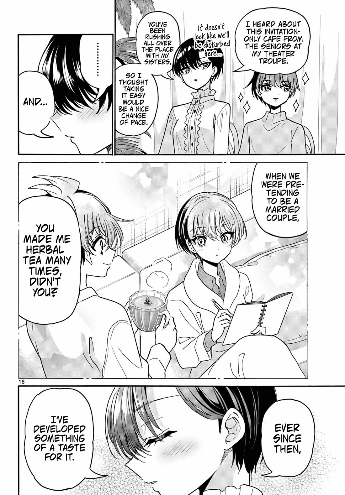 Mikadono Sanshimai wa Angai, Choroi Chapter 215 page 16 - Chapter 215
