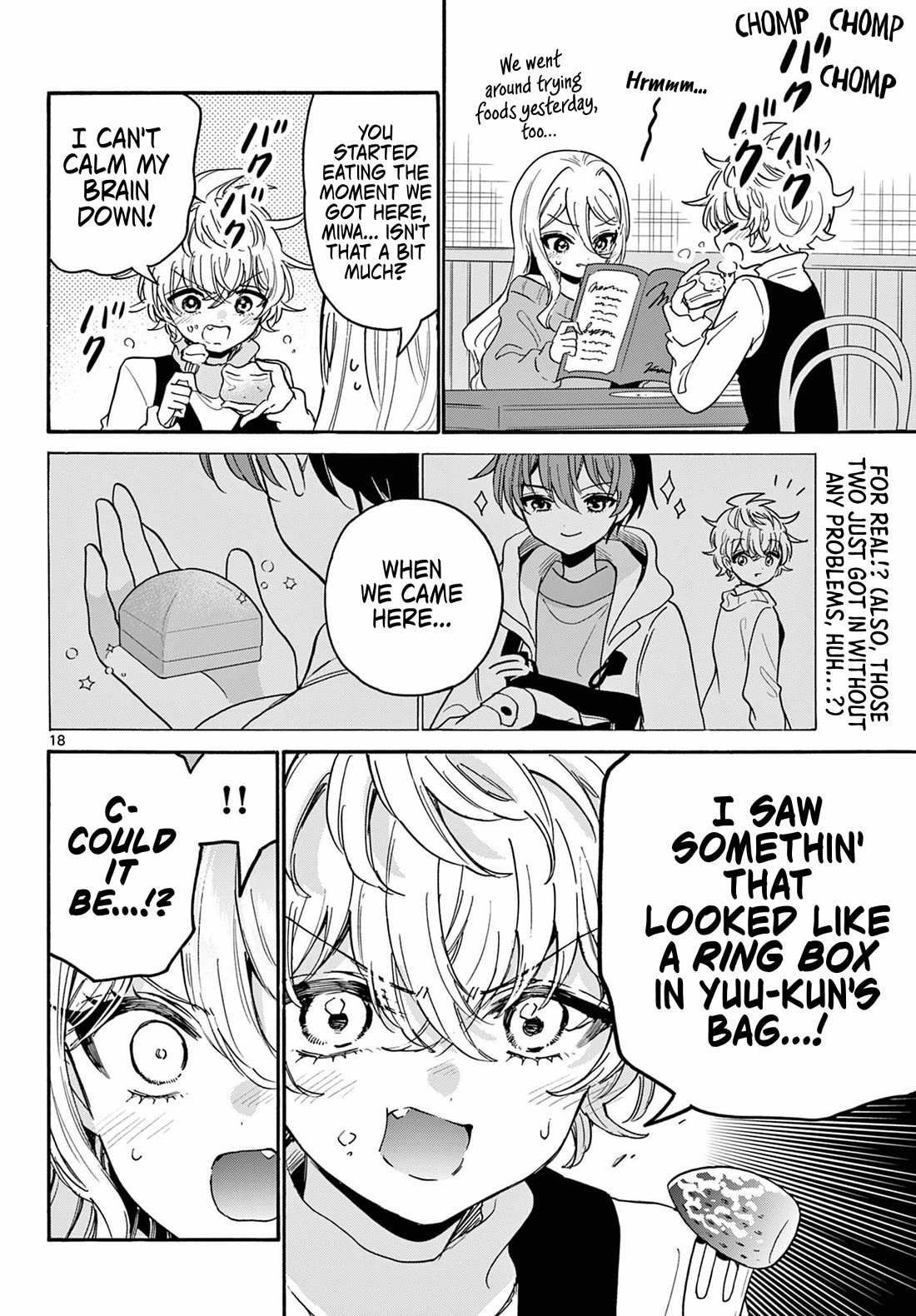 Mikadono Sanshimai wa Angai, Choroi Chapter 215 page 18 - Chapter 215