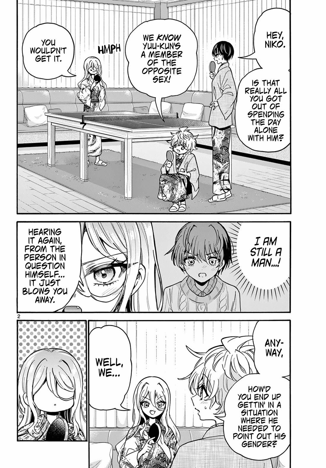 Mikadono Sanshimai wa Angai, Choroi Chapter 215 page 2 - Chapter 215