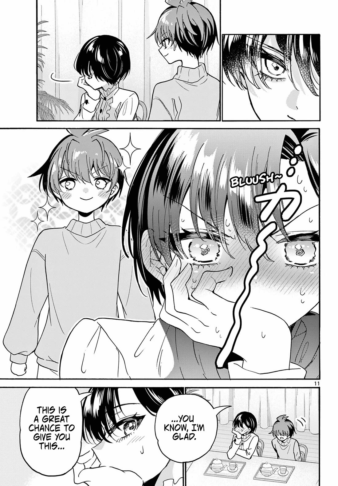 Mikadono Sanshimai wa Angai, Choroi Chapter 216 page 11 - Chapter 216