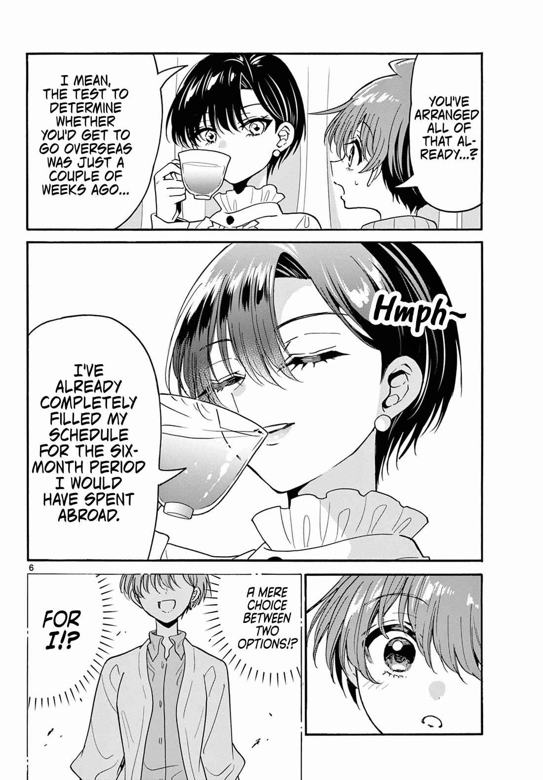 Mikadono Sanshimai wa Angai, Choroi Chapter 216 page 6 - Chapter 216