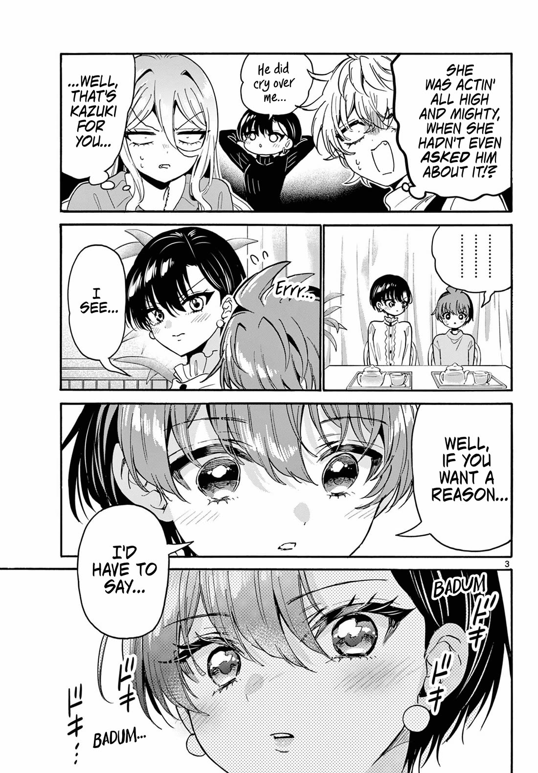 Mikadono Sanshimai wa Angai, Choroi Chapter 217 page 3 - Chapter 217