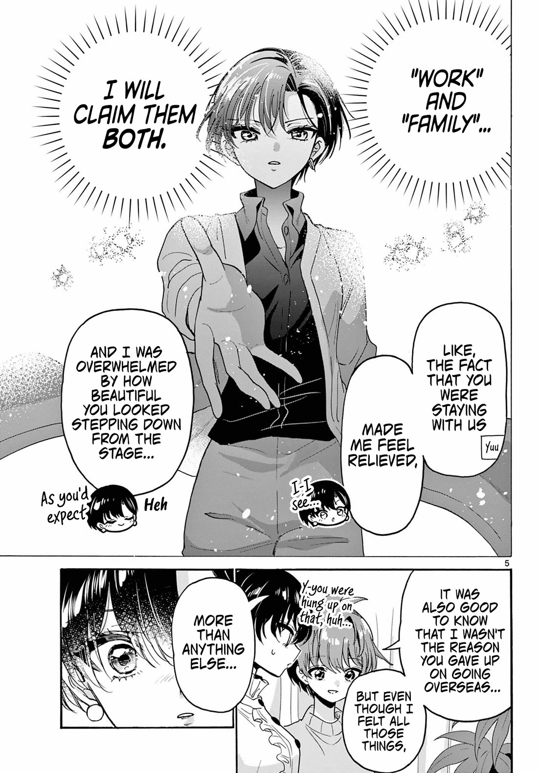 Mikadono Sanshimai wa Angai, Choroi Chapter 217 page 5 - Chapter 217
