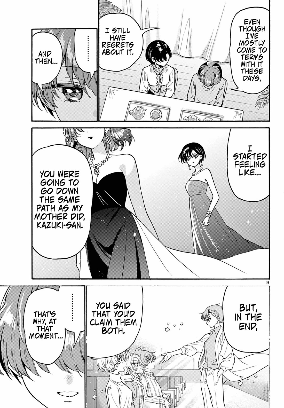 Mikadono Sanshimai wa Angai, Choroi Chapter 217 page 9 - Chapter 217