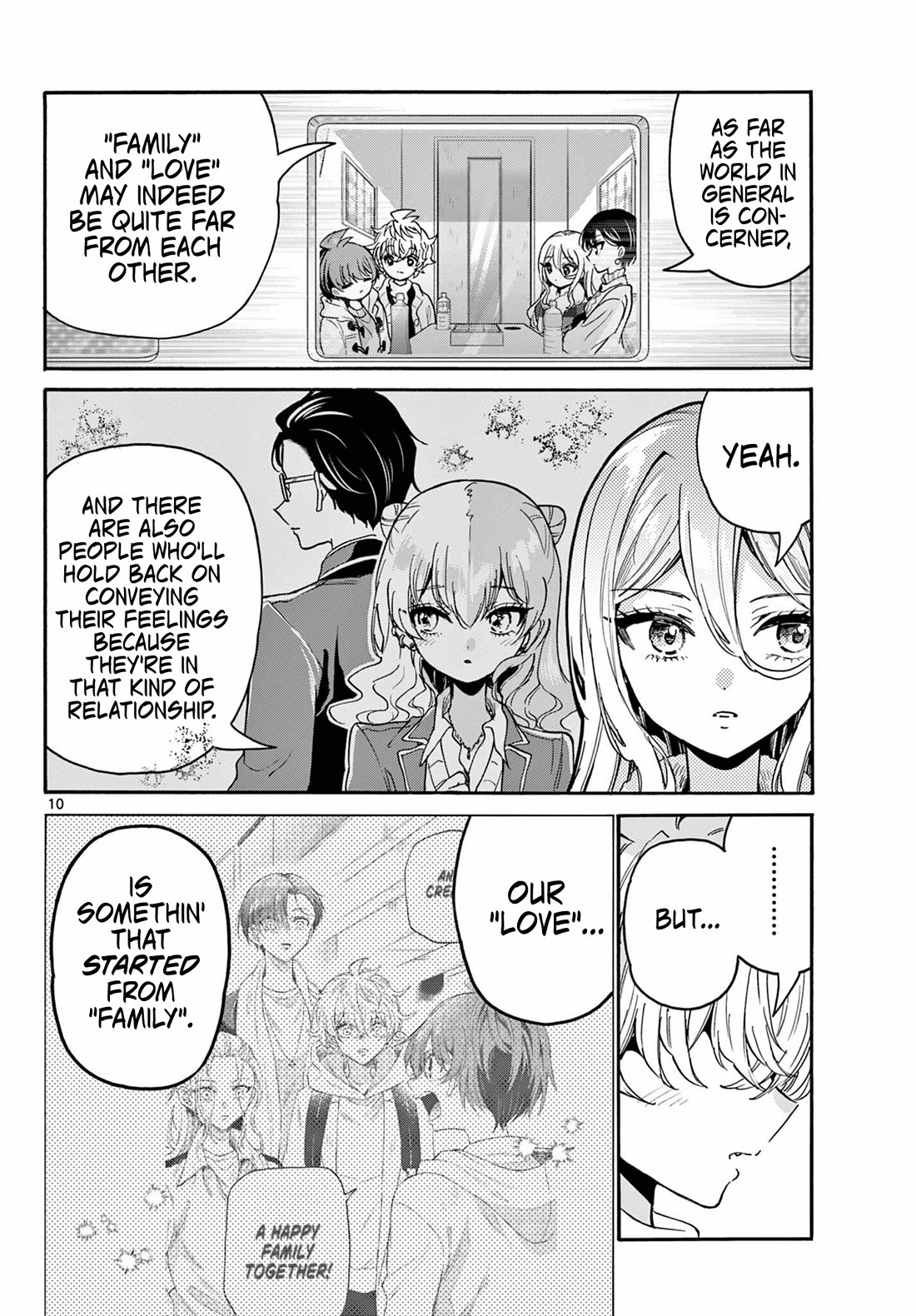 Mikadono Sanshimai wa Angai, Choroi Chapter 218 page 10 - Chapter 218