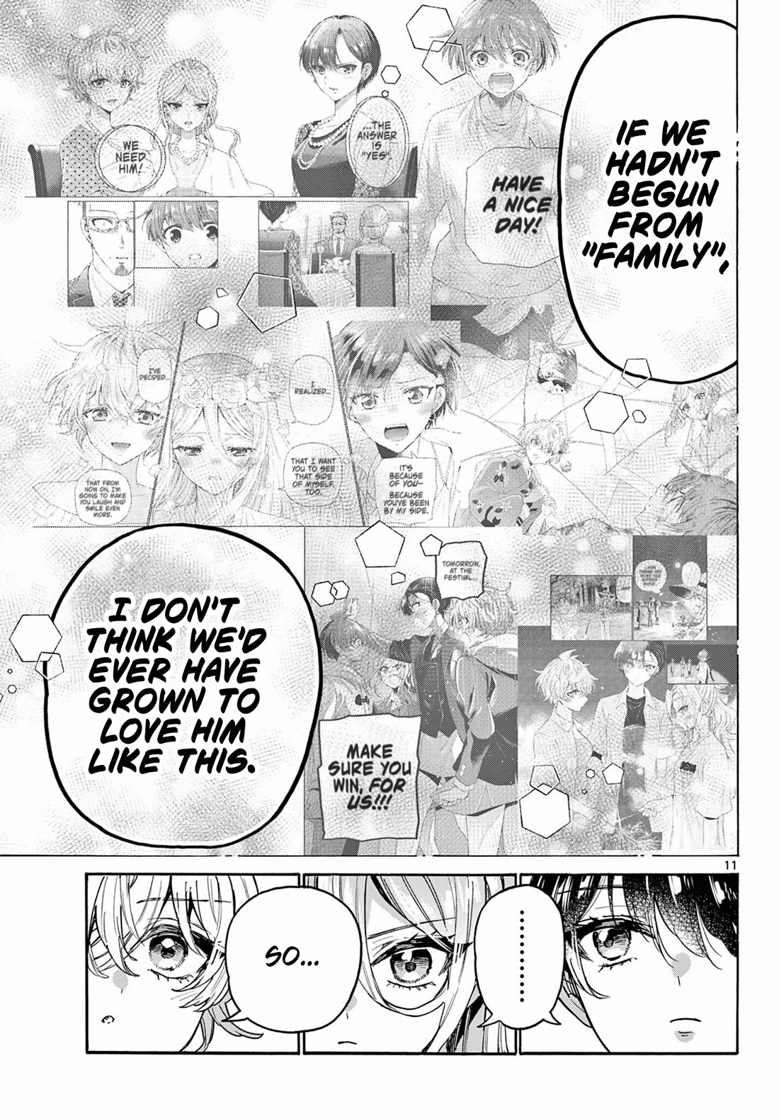 Mikadono Sanshimai wa Angai, Choroi Chapter 218 page 11 - Chapter 218