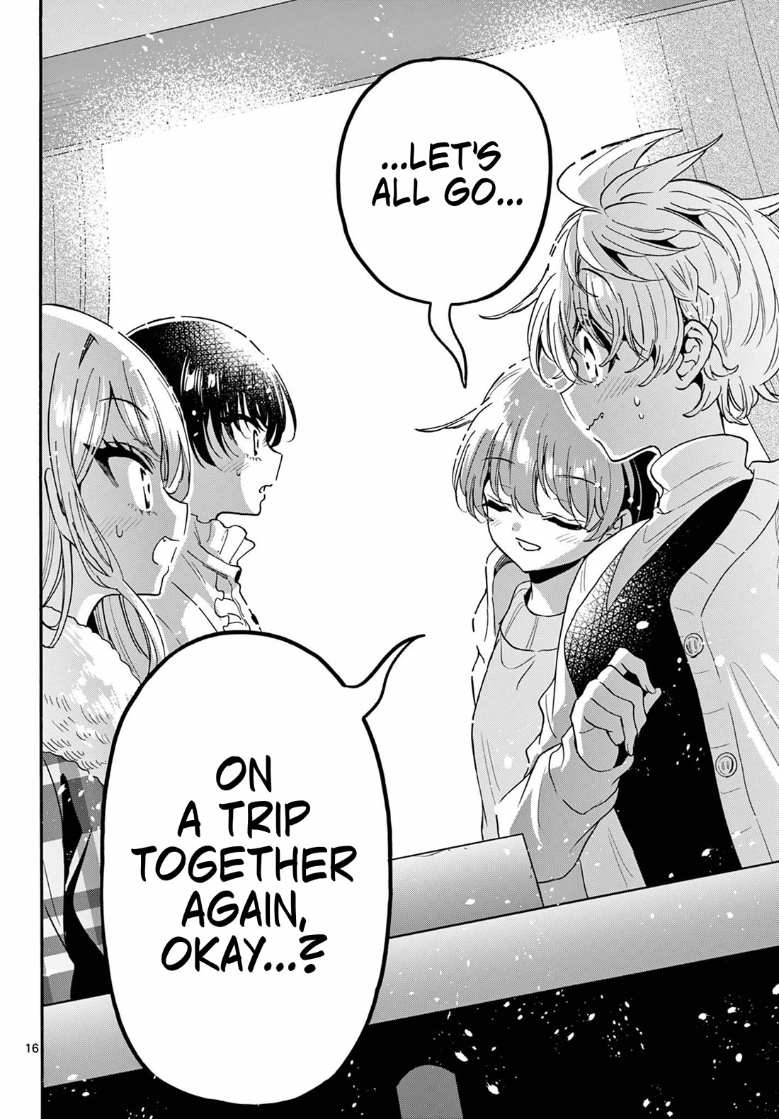 Mikadono Sanshimai wa Angai, Choroi Chapter 218 page 16 - Chapter 218