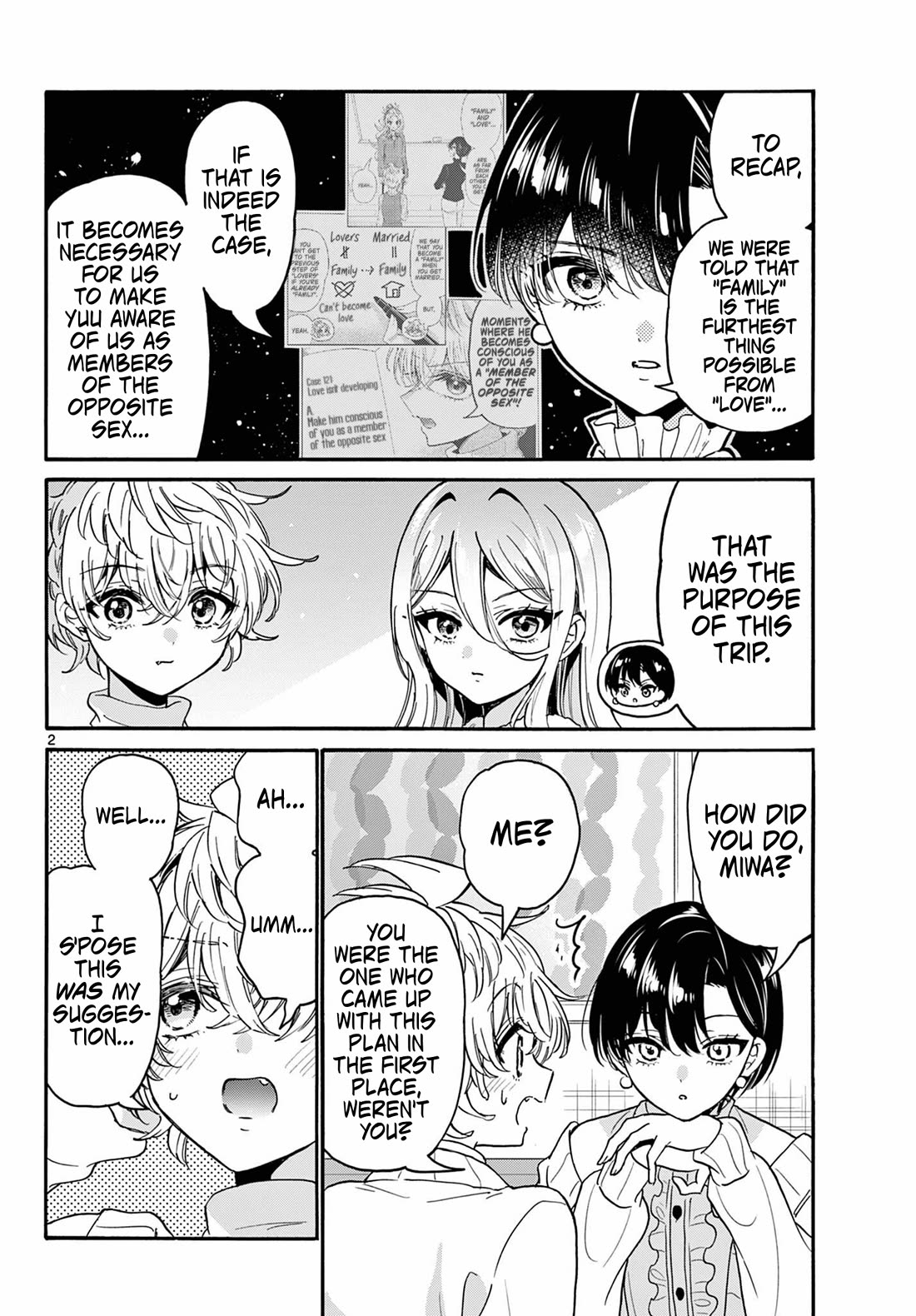 Mikadono Sanshimai wa Angai, Choroi Chapter 218 page 2 - Chapter 218